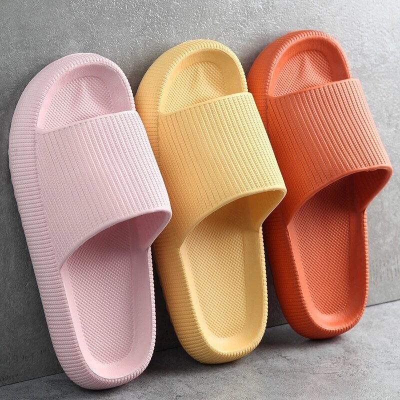 VIP Dropshipping Home Cloud  Slippers Women Fashion Soft Sole EVA Indoor Slides Woman Sandals 2022 Summer Non-slip Flip Flops