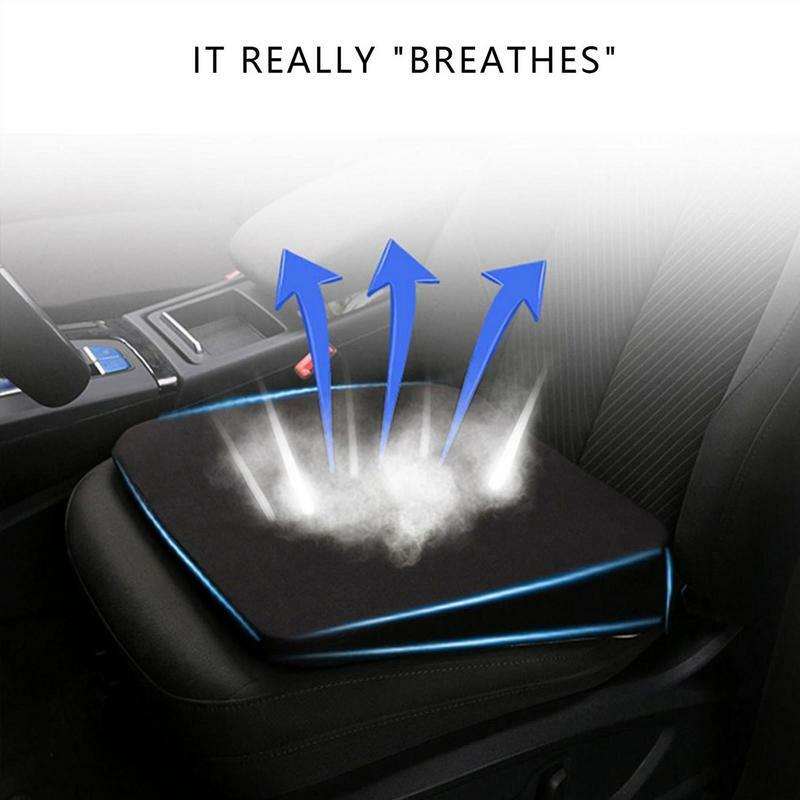 Car Booster Seat Cushion car slope booster seat cushion  Heightening Height Boost Mat Breathable Portable Car Seat Pad