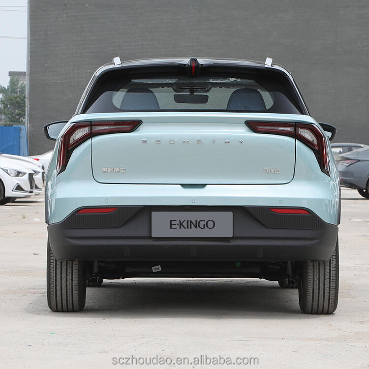 China Geely jihe E Mini ev car small suv vehice cute tiger version 4-seats new energy car for adult 2024