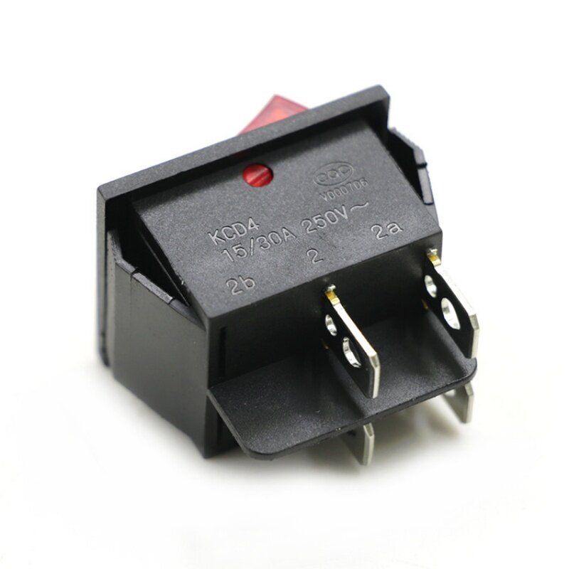 Hot Sale Rocker Switch Three-Phase Inverter Welding Accessories Jd03-a1 25a 250vac 4pins