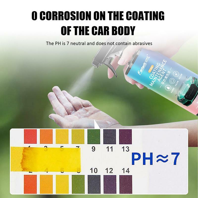 น้ำยาทำความสะอาดทำความสะอาดรถ500มล. สำหรับรถยนต์และน้ำยาทำความสะอาดฟิล์มรถยนต์น้ำยาเคลือบผงซักฟอกรถยนต์