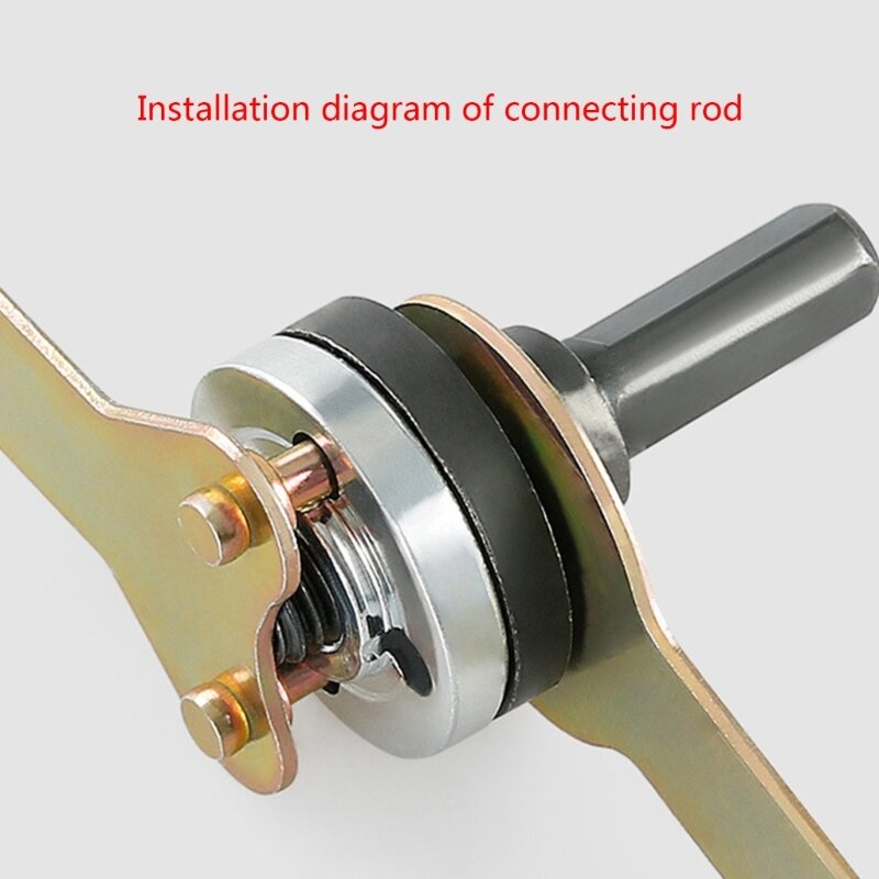 Asta di collegamento per smerigliatrice angolare per trapano elettrico per disco da taglio per la lavorazione del legno adattatore per ruota per lucidatura connettore 10-13mm 5 pezzi