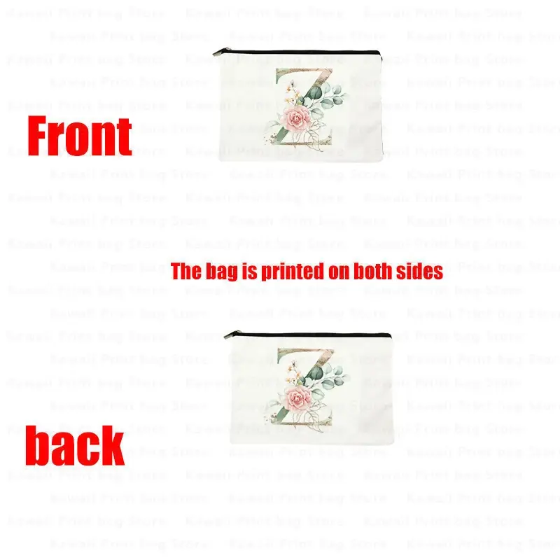 Travel Makeup Bag Toiletry Pouch Gifts Best Teacher In The Word Spanish Print Pencil Bag School Stationery Supplies Storage Bags