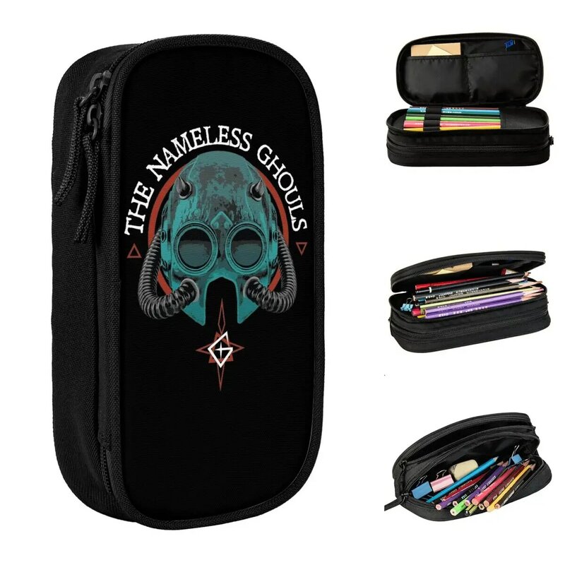 Ghost Band Impera Nameless Ghouls Accessories Pen Box Large Capacity Office Accessories Pencil Bag Suprise Gift