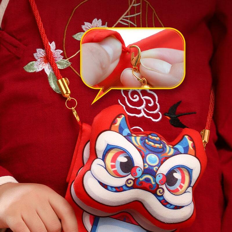어린이 선물용 귀여운 만화 빨간 봉투, 용년 빨간 봉투, 용수철 축제 빨간 패킷, 홍바오