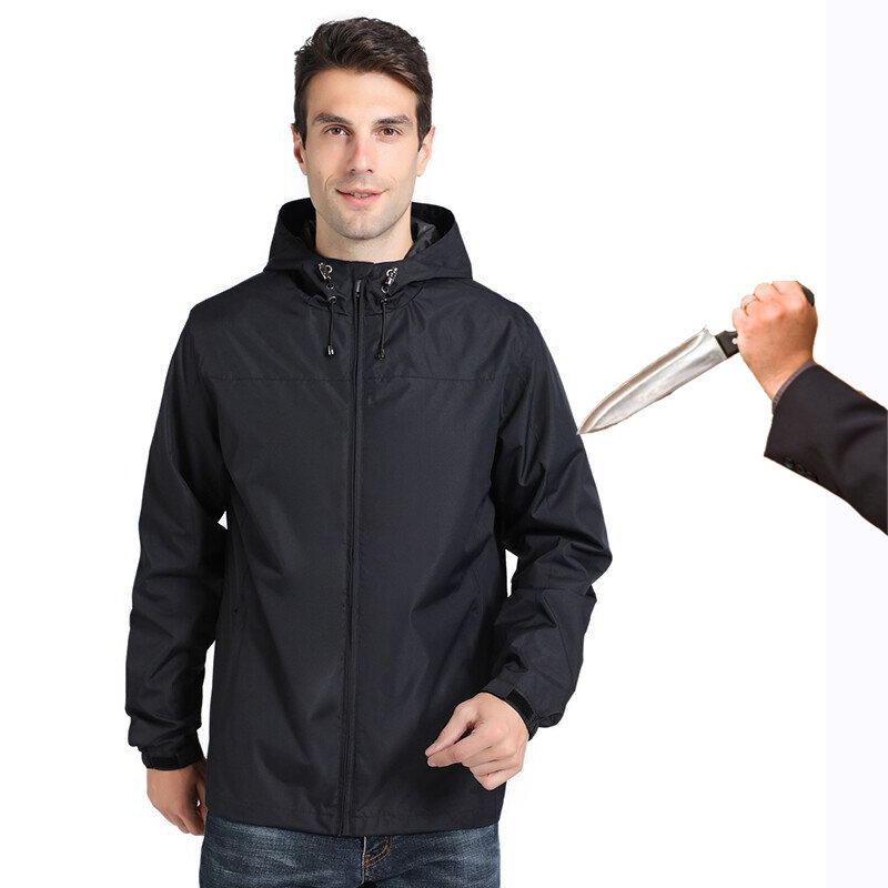 Self Defense Weapons Men Anti Stab Anti Chop Safety Protective Knife Proof Clothing Waterproof Wear-Resistant Interchange Jacket