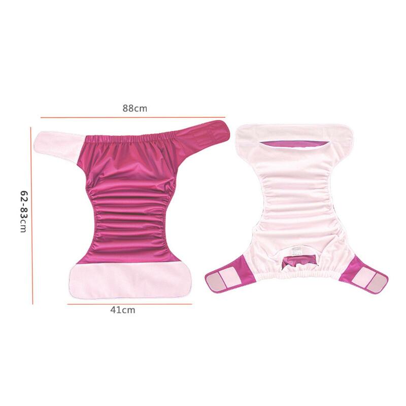 Popok kain dewasa anti bocor ukuran elastis untuk orang tua