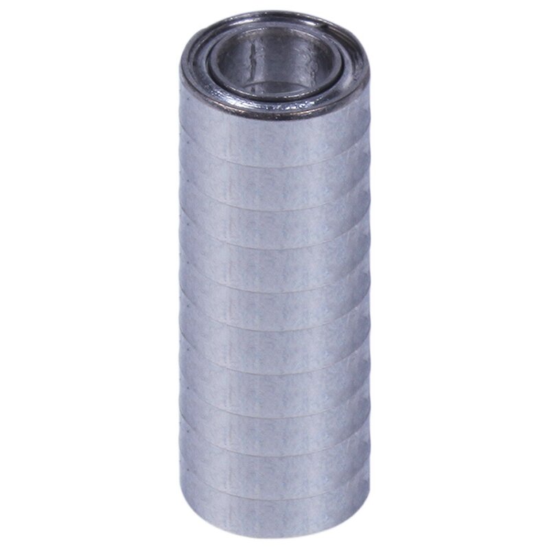 Rodamiento de bolas Radial métrico blindado de Metal sellado en miniatura de 20 piezas: 10 piezas tamaño: MR74-ZZ 4x7x2,5mm y 10 piezas modelo: 6701 ZZ 12x18x4