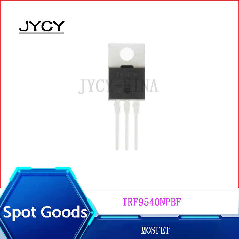 10PCS/lote IRF9540  IRF9540NPBF  New original  TO-220  100V 23A MOSFET