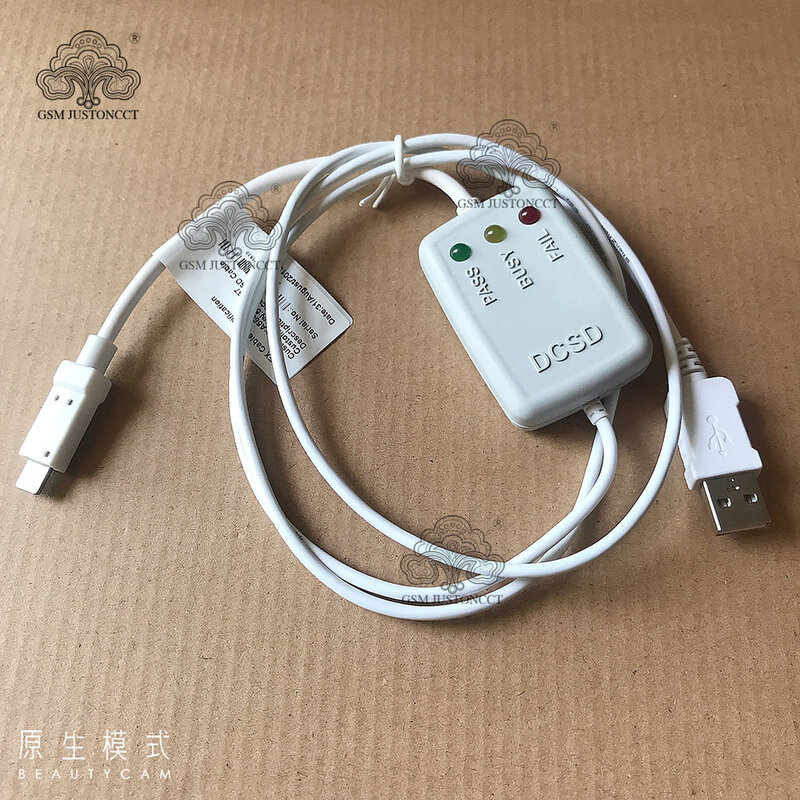 DCSD Cable Engineering Serial Port Cable to Enter Purple Screen foriPhone 7/7P/8/8P/X foriPad to Write Data to SysCfg