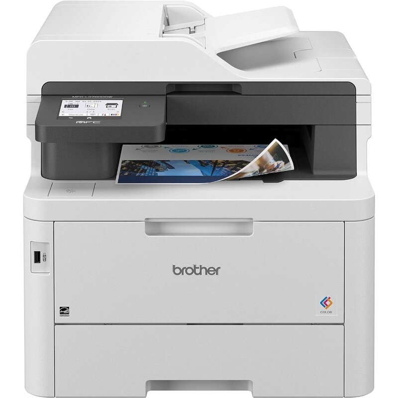 Беспроводной цифровой цветной многофункциональный принтер MFC-L3780CDW с качественным лазерным выходом, односторонняя дуплексная копия и сканирование