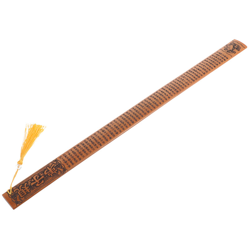 Régua de madeira para crianças, Medição Bamboo Ruler, Precise Student, Acessório escolar, Home Teaching Tool, 1Pc