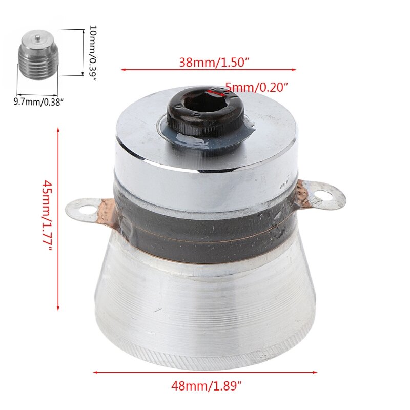 60W 40KHz Ultrasonic Piezoelectric Cleaning Transducer Cleaner High Performance 1560