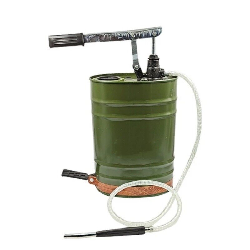 Bomba manual do aço de liga, enchimento pneumático do óleo da mão, do injector e do óleo do motor, óleo lubrificante, 10L