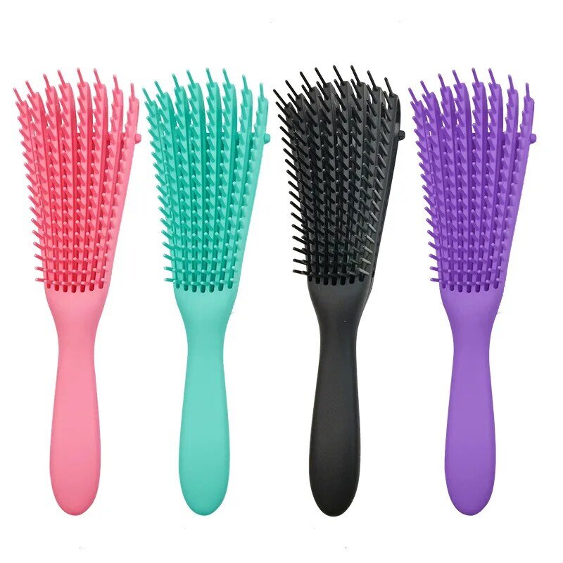 Detangling Hair Brush Scalp Massage Hair Combs for Curly Hair Brush Detangler Hair Brushes for Kids Barber Accessories