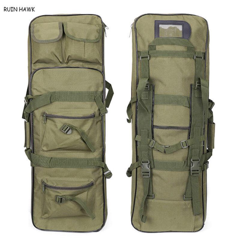 Nylon Rifle Gun Carry Case, Caça Airsoft Rifle Proteção Bag, Esporte Holster, Bolsa Strap Shoulder, 81cm, 94cm, 118cm