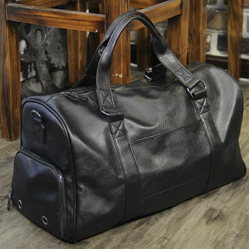 Business Dry Wet Separation Portable Travel Bag Large Capacity Trip Boarding Bag Crossbody Shoulder Bag