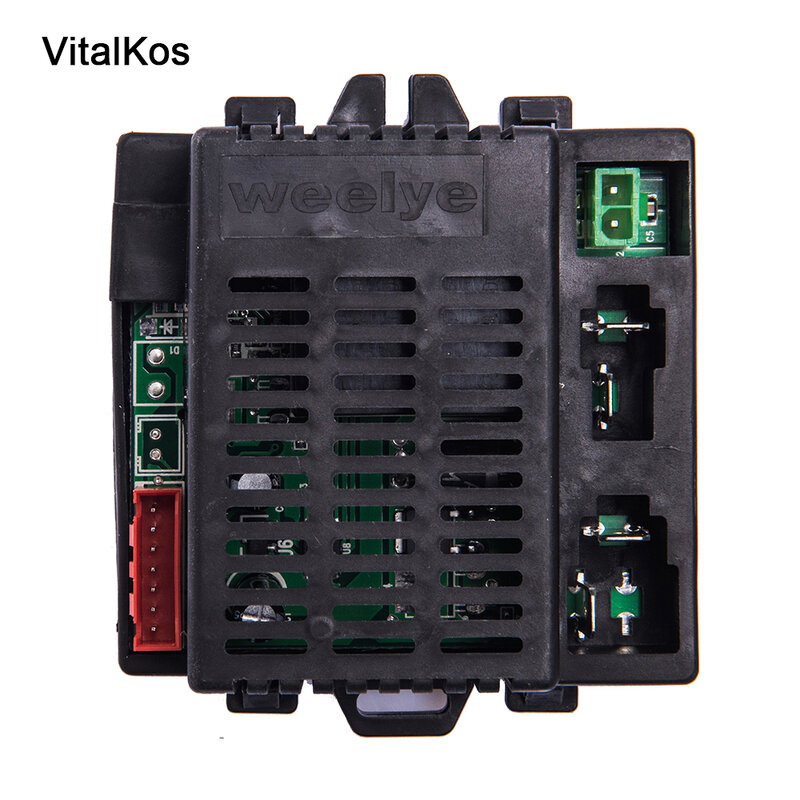 VitalKos Weelye RX57 12V penerima CE/FCC mobil listrik anak-anak 2.4G penerima pemancar Bluetooth (opsional) suku cadang mobil