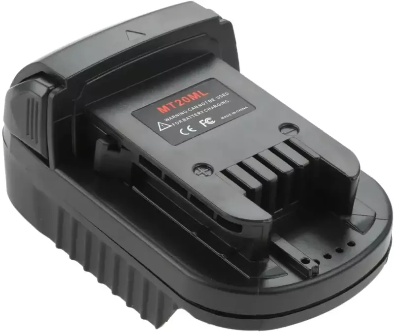 MT20ML Adapter for Makita 18V Li-ion Battery BL1830 BL1860 BL1815 Convert to for Milwaukee 18V Lithium Battery