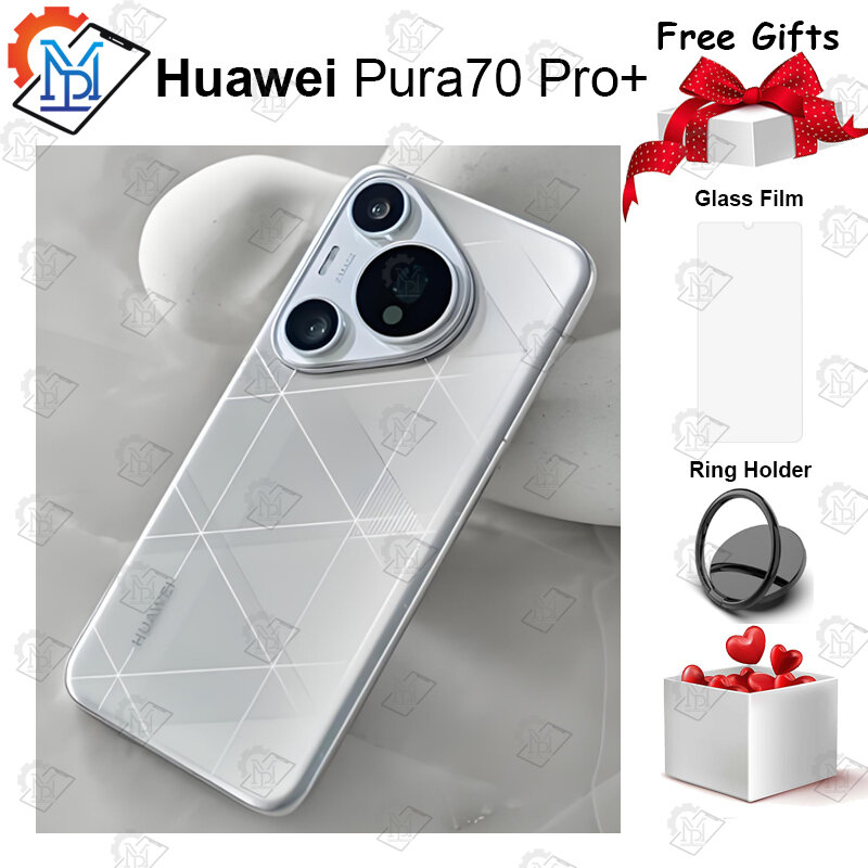 Huawei-teléfono inteligente Pura 70 Pro +, 2024 ", Xuanwu, pantalla templada, Kirin 6,8, Octa Core, batería HarmonyOS, NFC, original, 9010