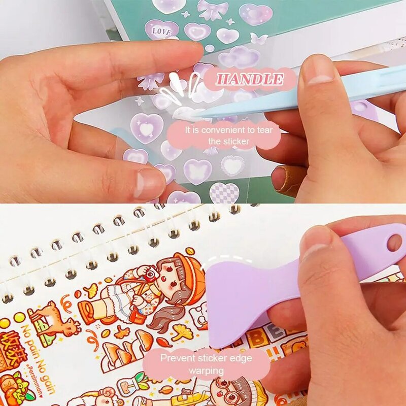 Portable Scrapbook Sticker Hand Account Tools Glue Pen Carving Knife Journal Tools Kit For Scrapbooking DIY School Supplies V3Q9