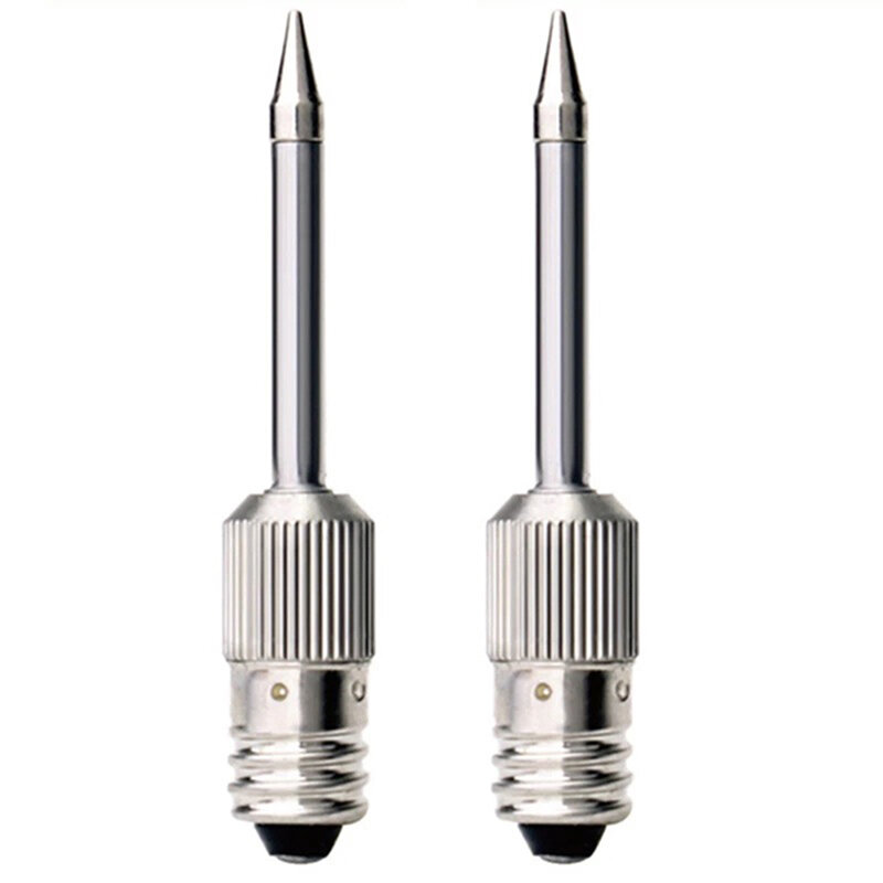 Welding Soldering Tips USB Soldering Iron Head Replacements Threaded Soldering Tip Fits for E10 Interface Soldering Iron