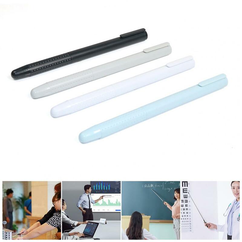 Compact Presentation Pointer Retractable Presenter Pointer Pen Clip Design Handheld Presenter Whiteboard Stick  Replacement