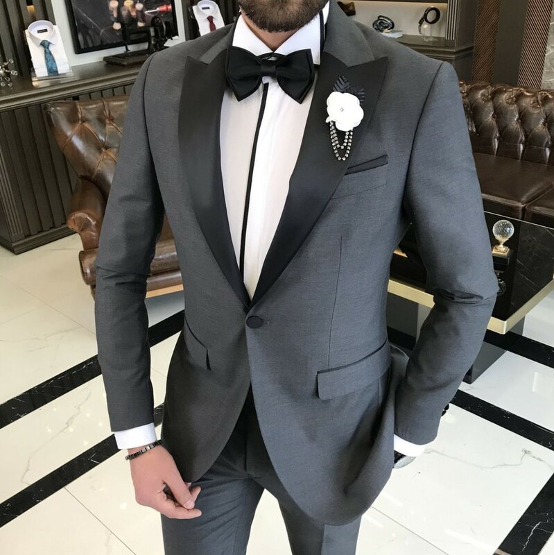 Costume Tuxedos de mariage bordeaux pour hommes, costume de marié de mariage pour hommes, veste + pantalon + cravate, Business, grande taille, 2021