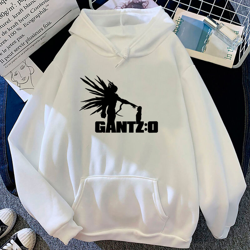 Gantz hoodies women long sleeve top anime Hood female Fleece sweater
