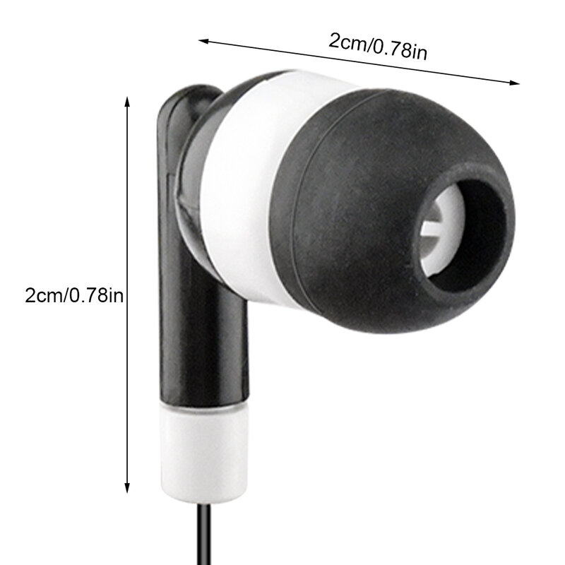 Headphone In-Ear Stereo 3.5Mm Universal Headset Musik Berkabel Noise Cancelling untuk iPhone Samsung Xiaomi Huawei PC
