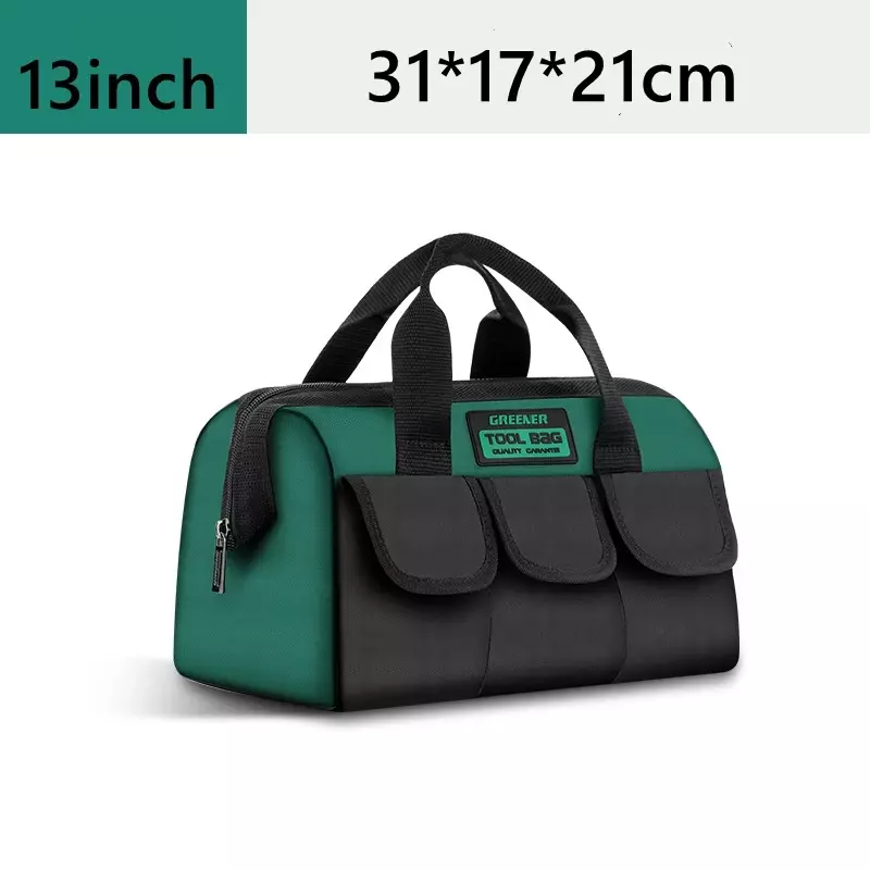 1PC Multifunctional Tool Bag Waterproof and Durable Electrician Canva Thickened Carpentry Tool Bag Large Maintenance Storage Bag