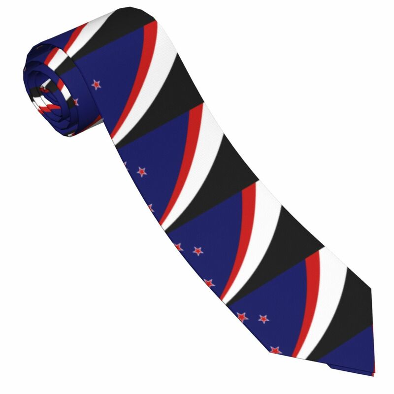Lässige Pfeilspitze dünn Neuseeland Flagge Land Krawatte schlanke Krawatte für Männer Mann Accessoires Einfachheit für Party formelle Krawatte