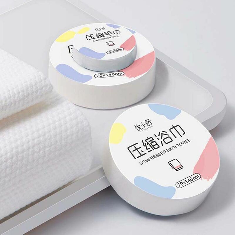 Outdoor Quick-Drying Travel Face Wash Tool Compressed Towel Disposable Washcloth Bathing Accessories Compressed Bath Towel