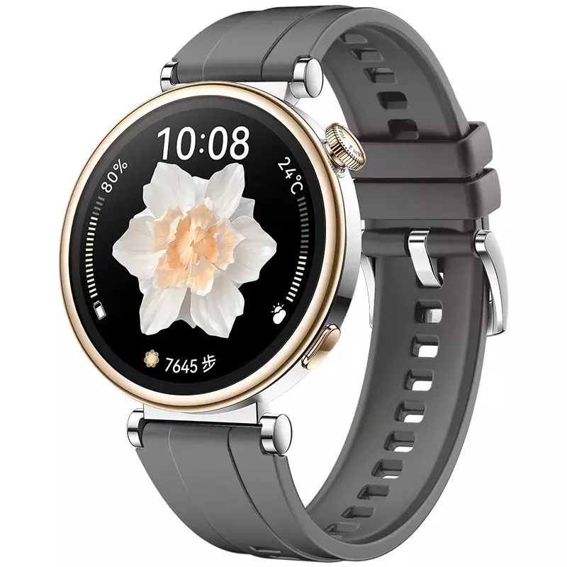 Ремешок силиконовый для Huawei Watch GT4 41 мм, мягкий спортивный Воздухопроницаемый браслет для huawei watch gt 4 46 мм для мужчин и женщин 18 мм 22 мм