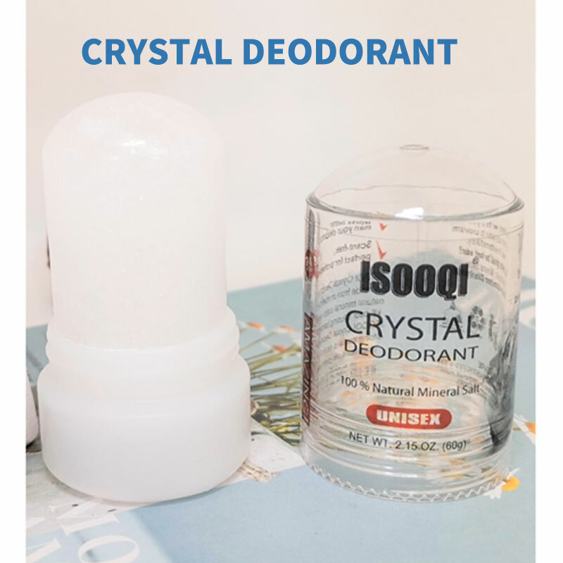 Alum cristal desodorante para cuidados com o corpo, pedra antitranspirante, desodorante axilas