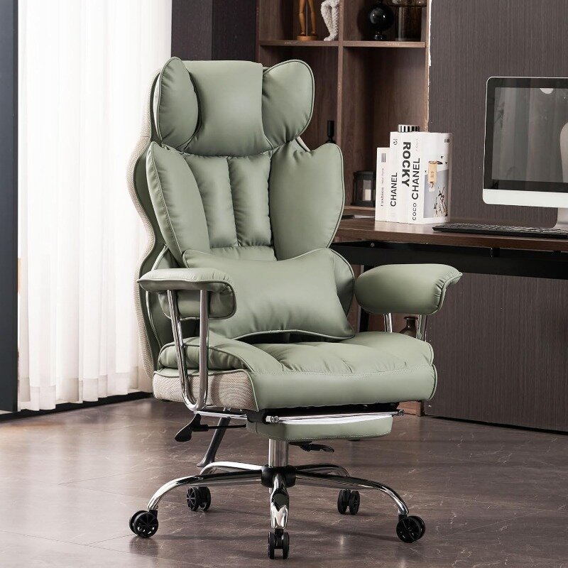 Офисное кресло для руководителя 400 фунтов, большие и высокие стулья для компьютера