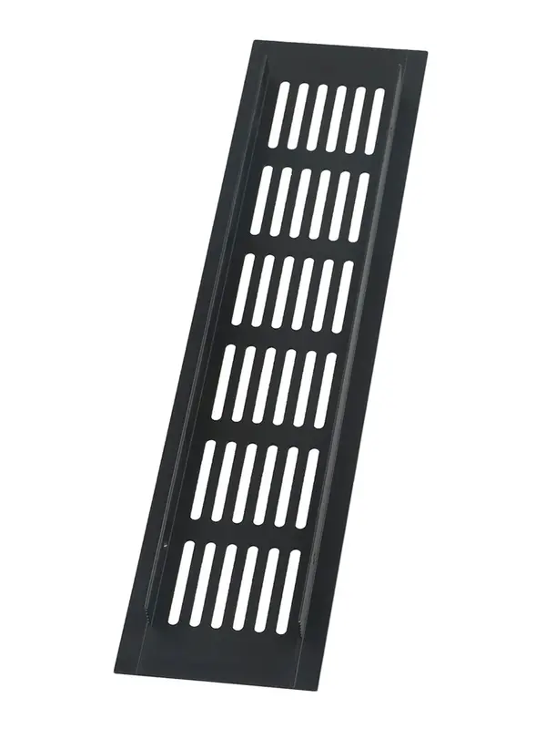 Высококачественная решетка для вентиляции 60 мм решетка для вентиляции из алюминиевого сплава черный шкаф легко устанавливается