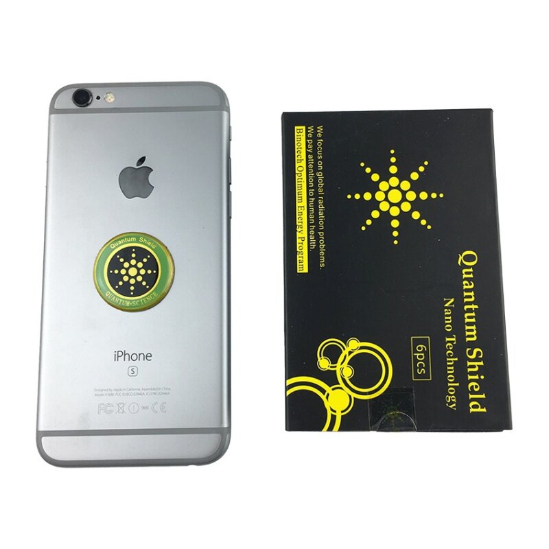 Stiker ponsel EMF Quantum, kualitas tinggi pelindung ponsel Anti radiasi Chip telepon