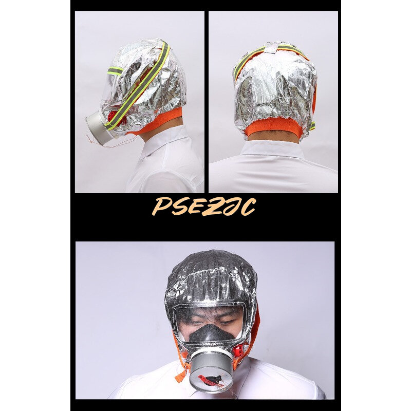 Feuer Hotel Filter Typ Feuerleiter Brandschutz Rauch-und Gas schutz Gesichts maske Selbst rettungs maske
