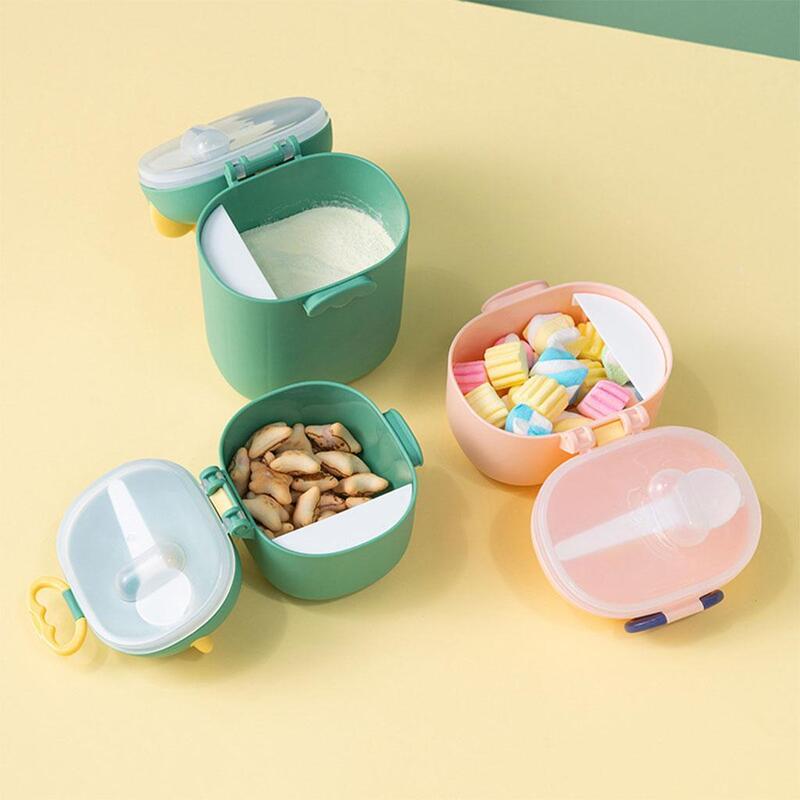 Baby Formula Dispenser with Scale Containers Milk Powder Dispenser for Baby Big Green