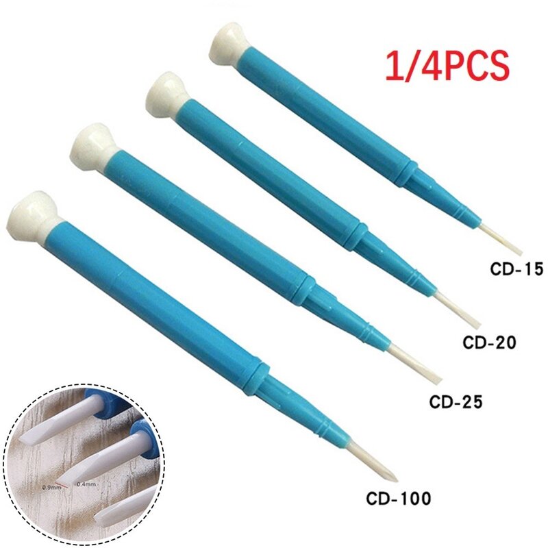 Brand New Durable Screwdriver 1/4pcs CD-25 Accessories Blue + White CD-20 Insulated Non-magnetic Plastic Handle