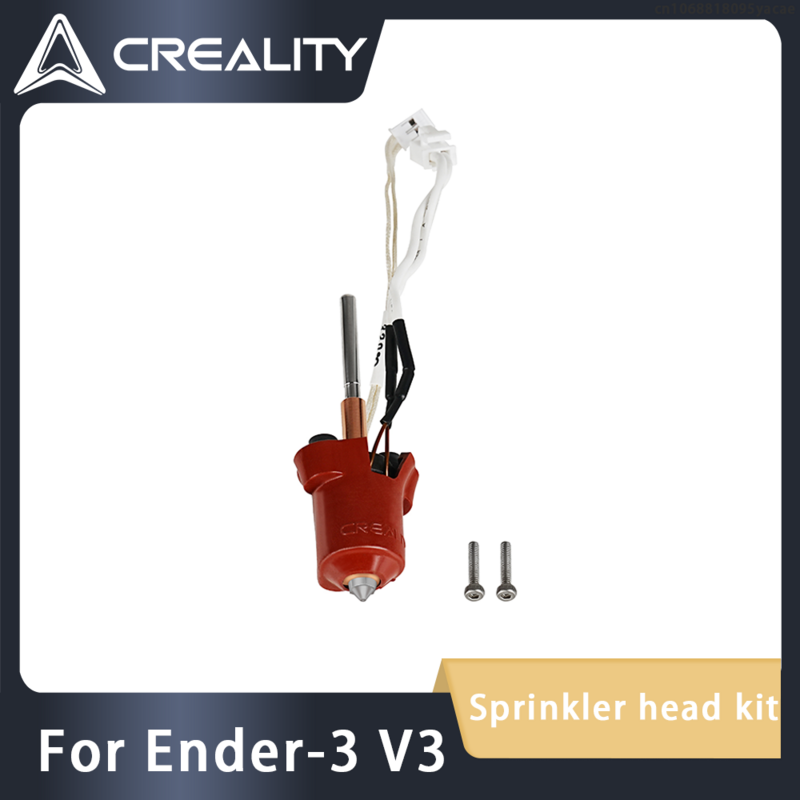 Creality-Sprinkler Head Kit, Compatível com Ender-3, V3, 3D Printer Acessórios, Original