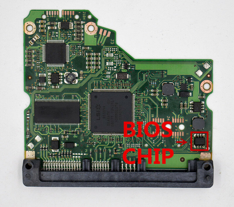 PCB لوحة الدوائر المطبوعة ، 100498535 REV B ل سيجيت 3.5 SATA hdd استعادة البيانات