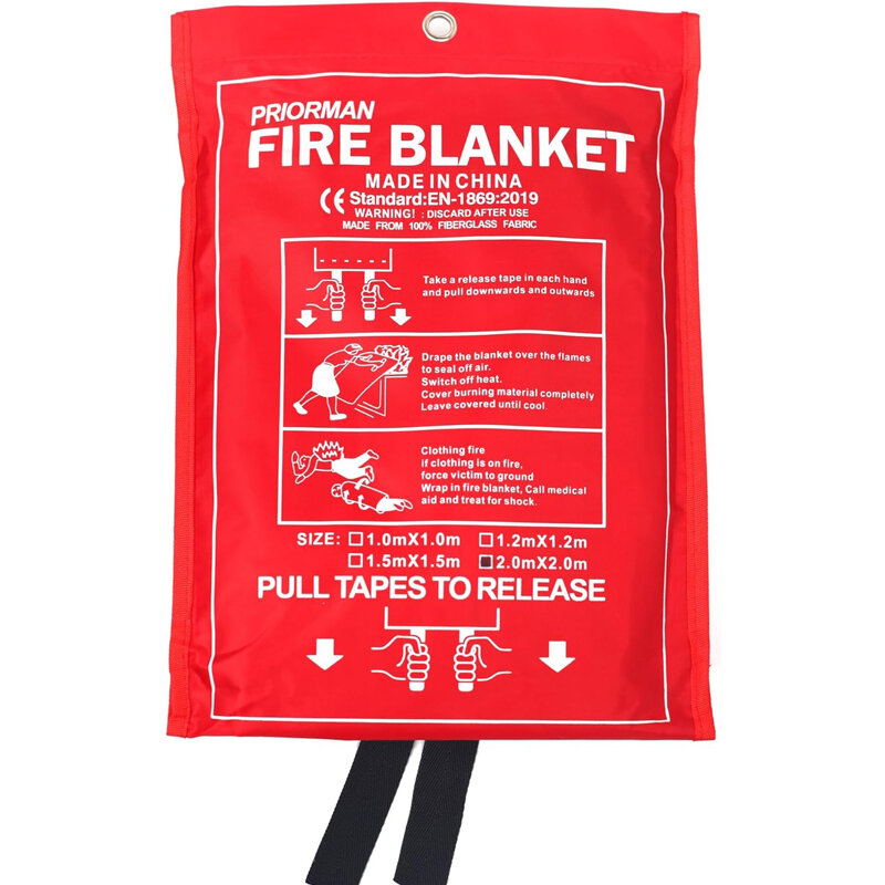 Пожарное одеяло, 2 м * 2 м, противопожарное одеяло, аварийное одеяло для лодки, противопожарное укрытие, безопасное покрытие для кухни, безопасность