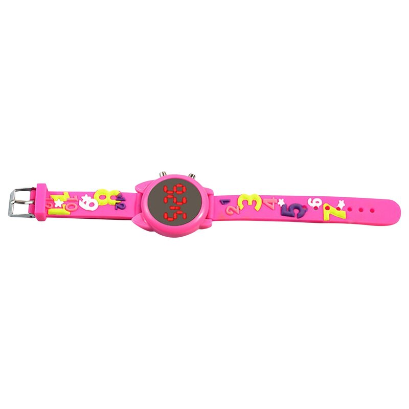 Schermo a LED orologio sportivo elettronico impermeabile cinturino da polso digitale con cinturino in Silicone solido per regali di compleanno per bambini Relogio