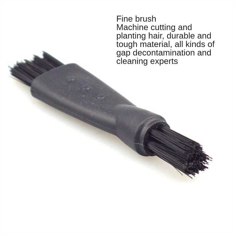 Spazzole per la pulizia portatili in Nylon da 1 ~ 10 pezzi spazzola per la pulizia della spazzola per capelli di ricambio leggera in plastica per rasoio rasoio per barba
