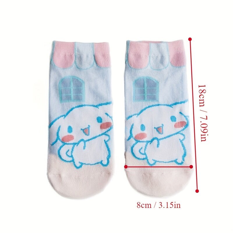Носки для щенков, новые японские Носки с рисунком из мультфильма, женские милые корейские носки для женщин, носки из хлопка