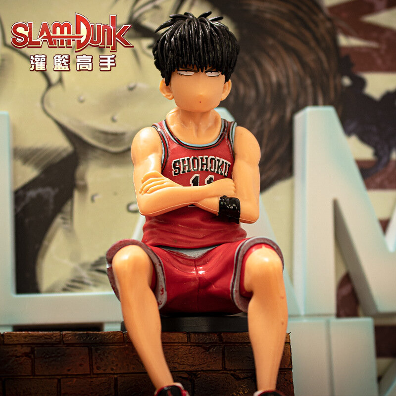 Slamdunk Sakuragi Hanamichi kaade Rukawa figura de acción de Anime, modelo de colección, muñeca, juguetes, regalo, 15cm