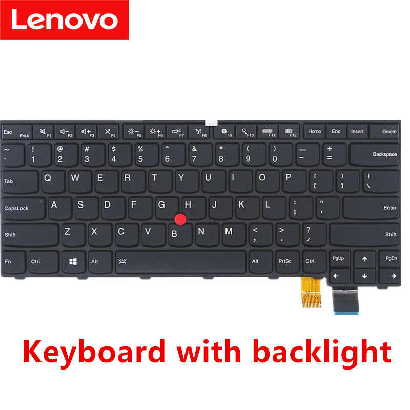 Teclado retroiluminado para Lenovo ThinkPad, T460S, T470S, nuevo S2, T460P, T470P, 01ER881