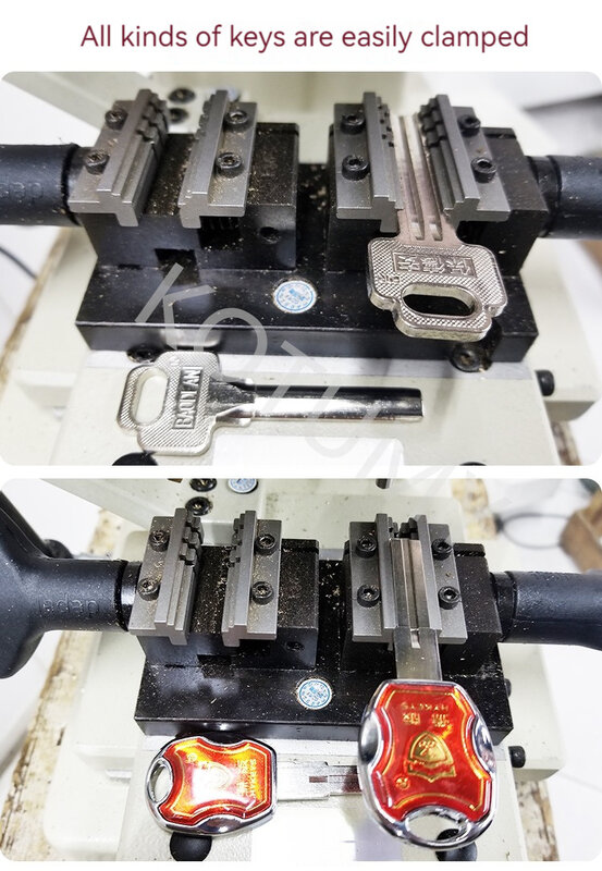 D38A mesin duplikat kunci vertikal, mesin pemotong kunci mesin bor untuk membuat kunci pintu mobil alat tukang kunci